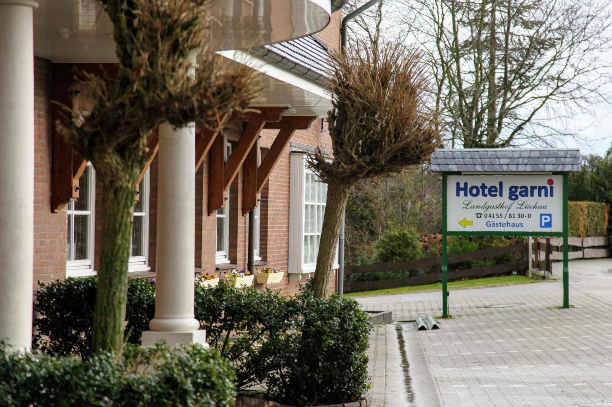 Hotel Garni Landgasthof Luechau Mussen  Exterior photo